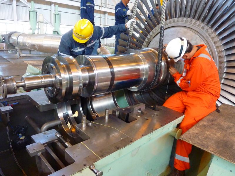 Wayang Windu Rotor Installation